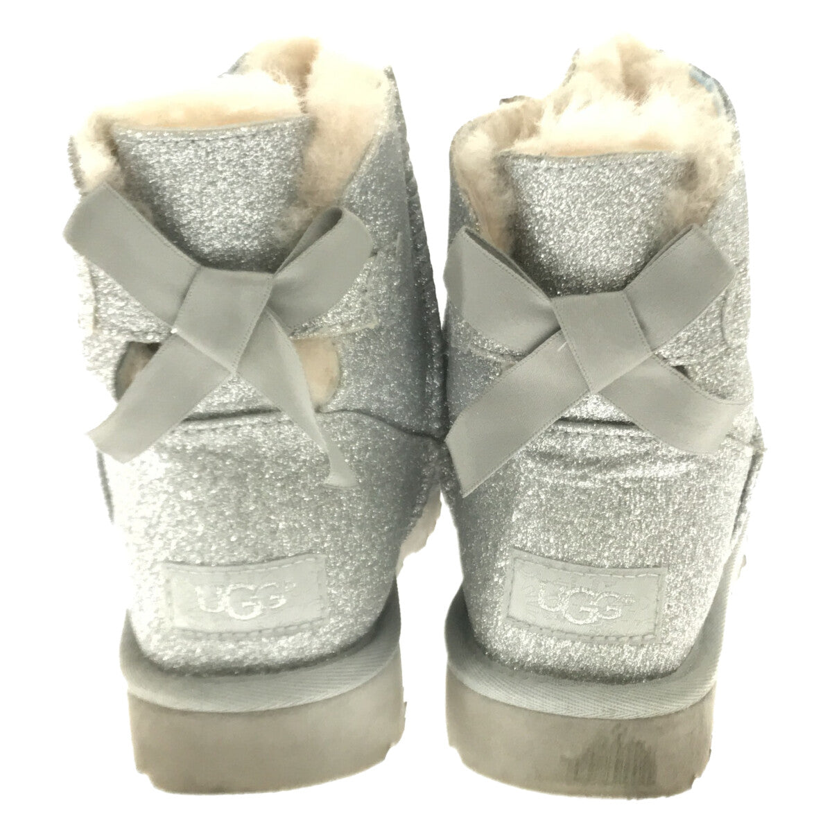 美品】 UGG / アグ | MINI BAILEY BOW SPARKLE ミニ ベイリー ボウ スパークル リボン ムートン ブーツ – KLD