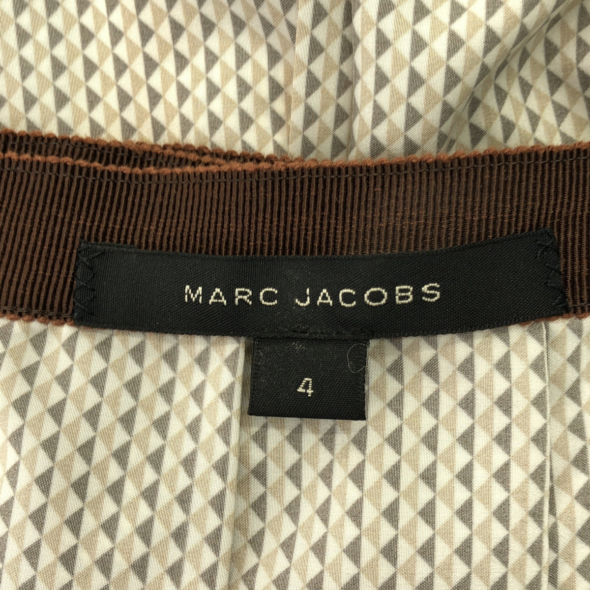 MARC JACOBS / マークジェイコブス | silk 100％ / シルク 総柄 プリーツ スカート | 4 | レディース