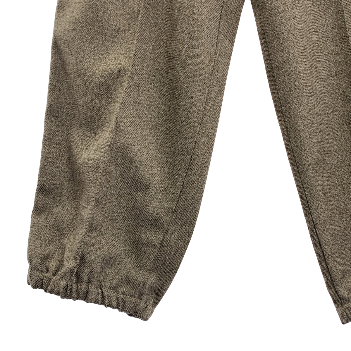 FLORENT | 羊毛中心壓製鬆緊腰休閒褲 | 灰色 | 女款