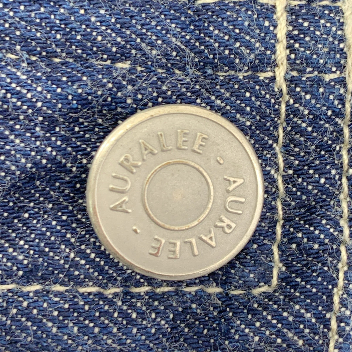 【美品】  AURALEE / オーラリー | 2022SS | SELVEDGE LIGHT DENIM BLOUSON / セルビッチ デニム ブルゾン ジャケット | 0 | インディゴ | レディース