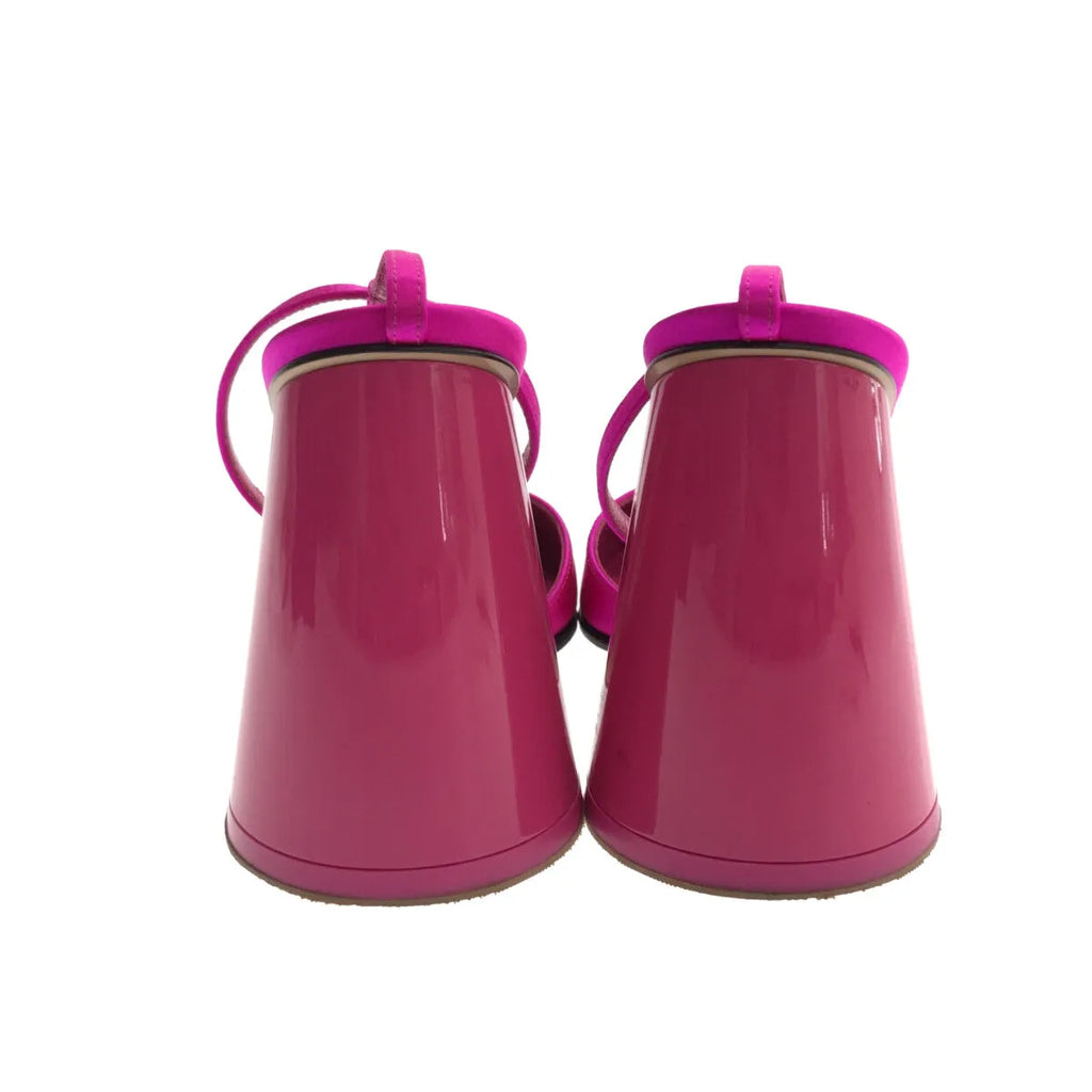 [美麗狀態] 閣樓 |踝帶高跟鞋 |尺寸 36 |粉紅 |女性的