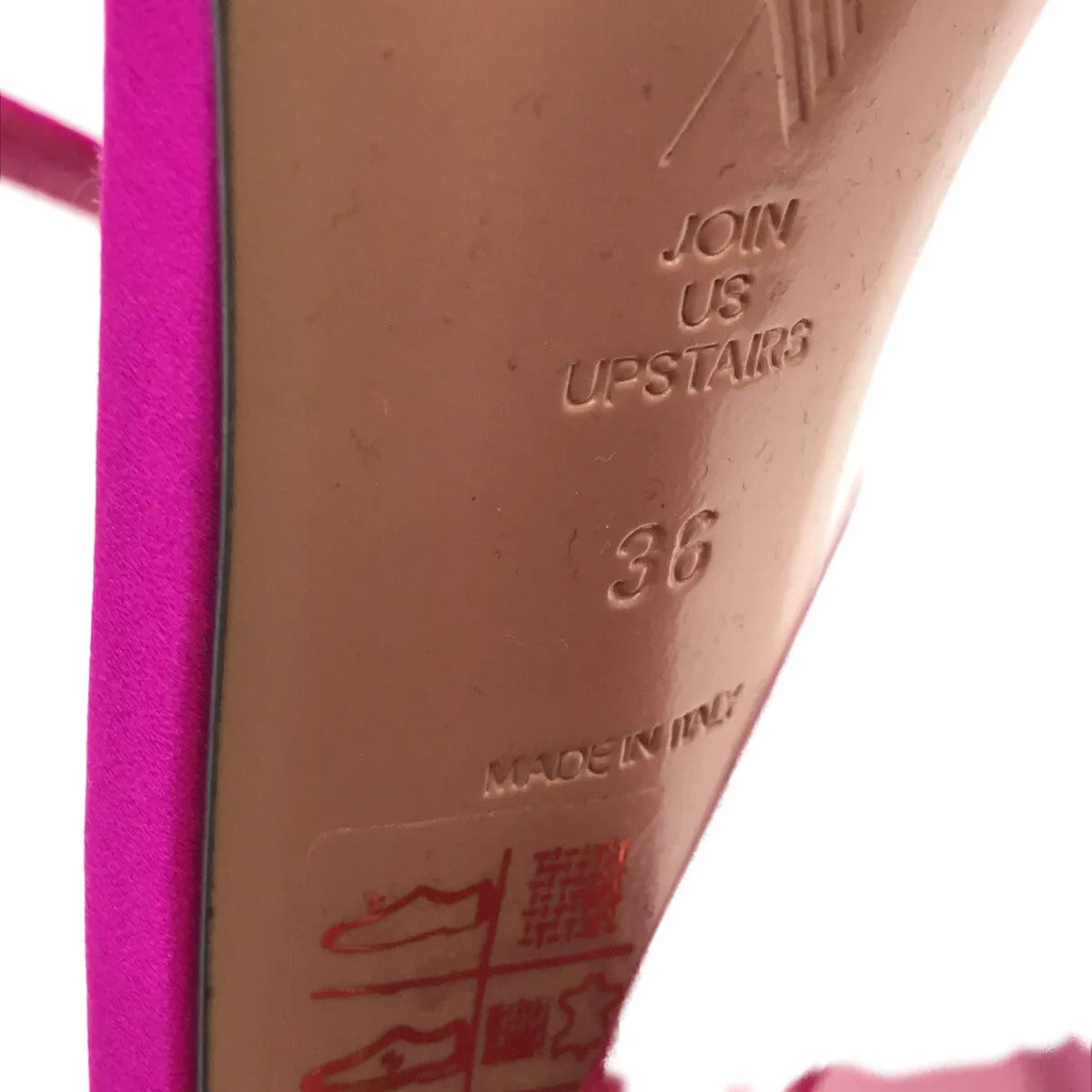 [美麗狀態] 閣樓 |踝帶高跟鞋 |尺寸 36 |粉紅 |女性的