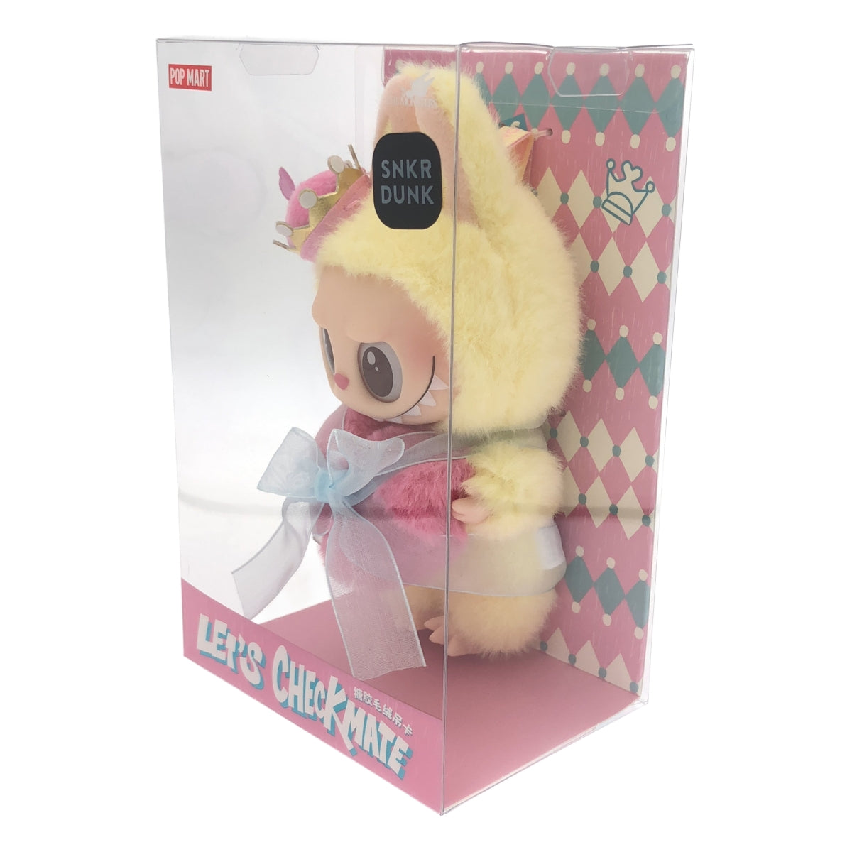 POP MART / 팝 마트 | POP MART / 팝 마트 THE MONSTERS Let's Checkmate Labubu 체크 메이트 러브 봉제 인형 |