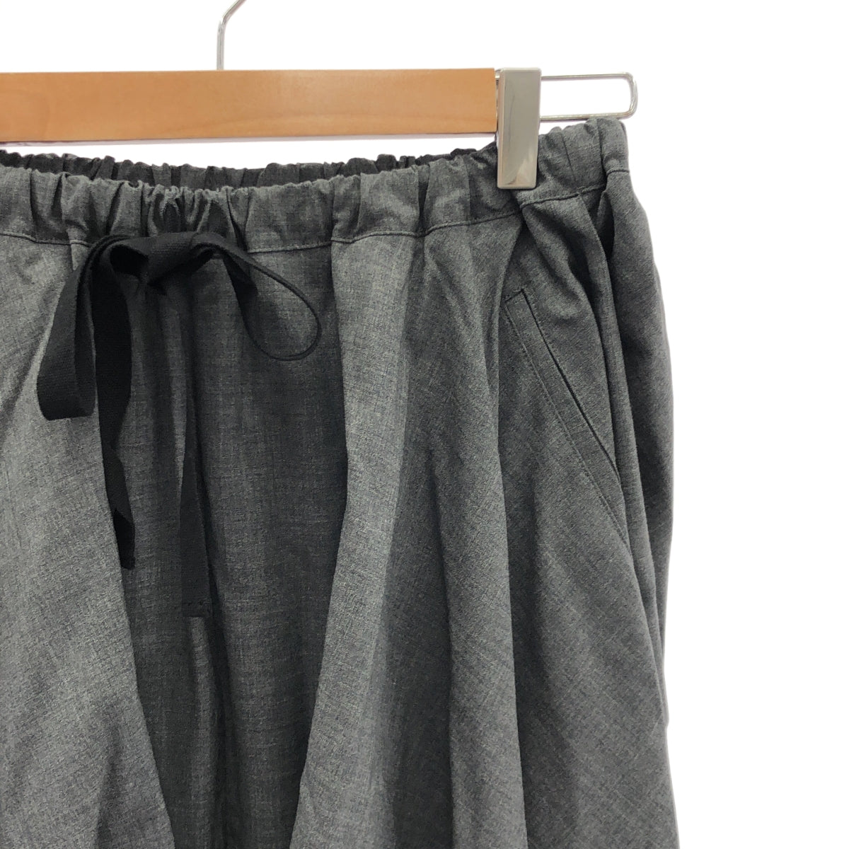 tao COMME des GARCONS / 타오콤 데 갤슨 | 2011SS | 개더 풍선 쉬운 바지 | XS | 회색 | 여성