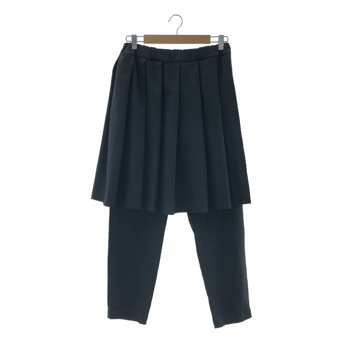 BLACK COMME des GARCONS / 블랙콤 데 걸슨 | 주름 치마 레이어드 팬츠 | XS |