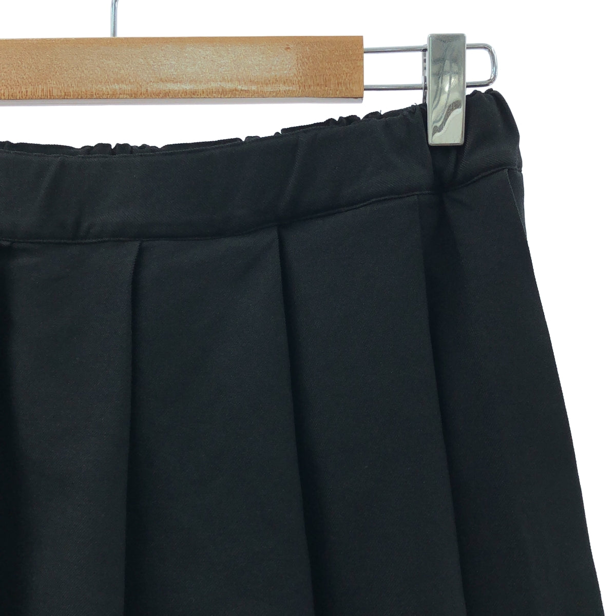 BLACK COMME des GARCONS / 블랙콤 데 걸슨 | 주름 치마 레이어드 팬츠 | XS |