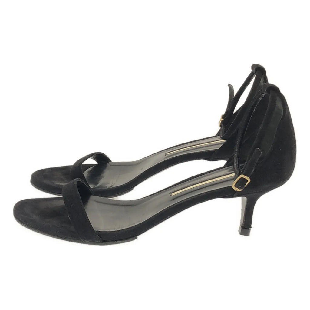 BALDAN / バルダン | スエードストラップサンダル | 39 | ブラック | レディース