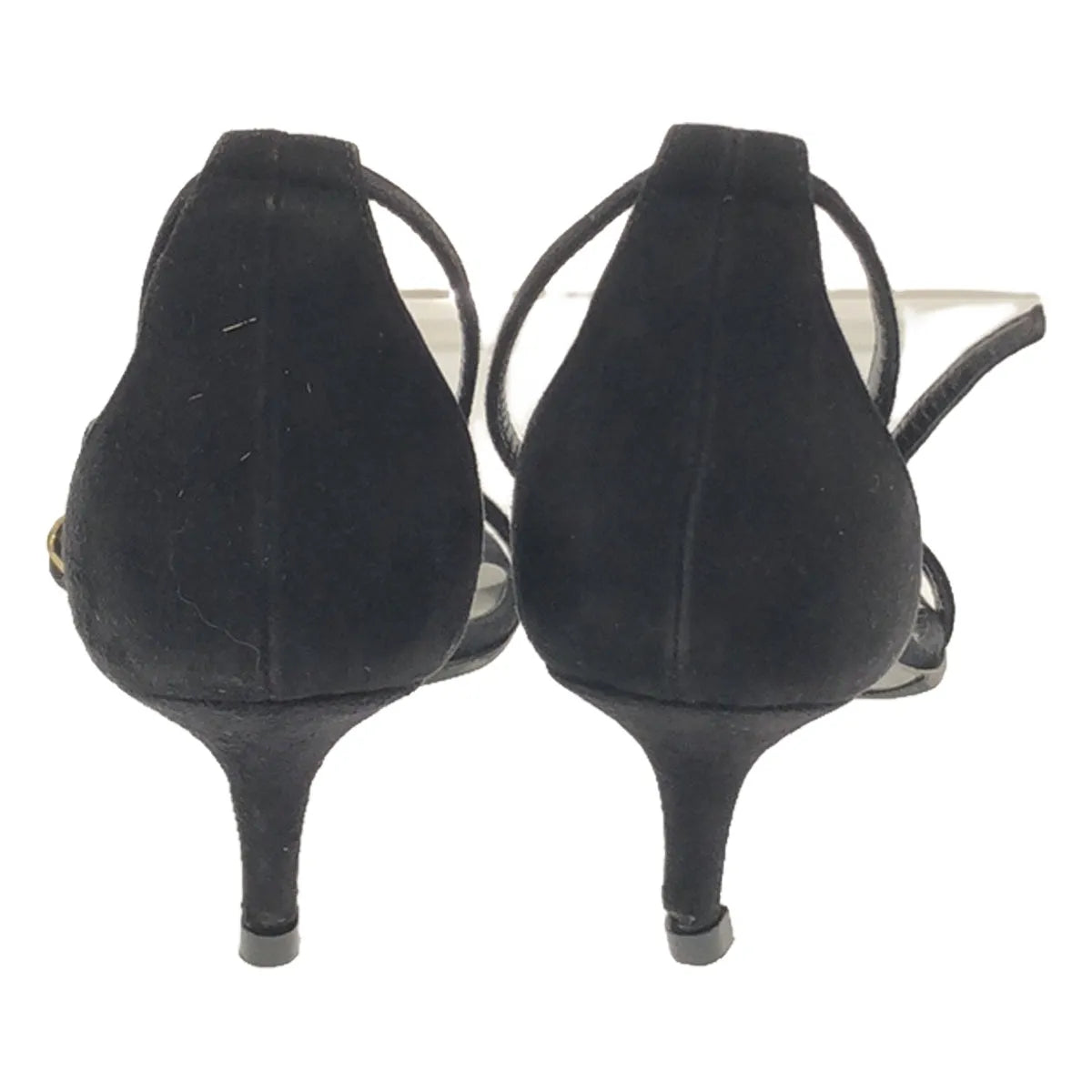 BALDAN / バルダン | スエードストラップサンダル | 39 | ブラック | レディース