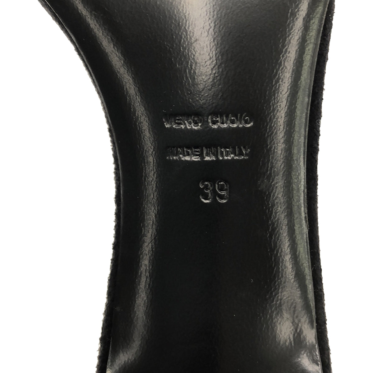 BALDAN / バルダン | スエードストラップサンダル | 39 | ブラック | レディース