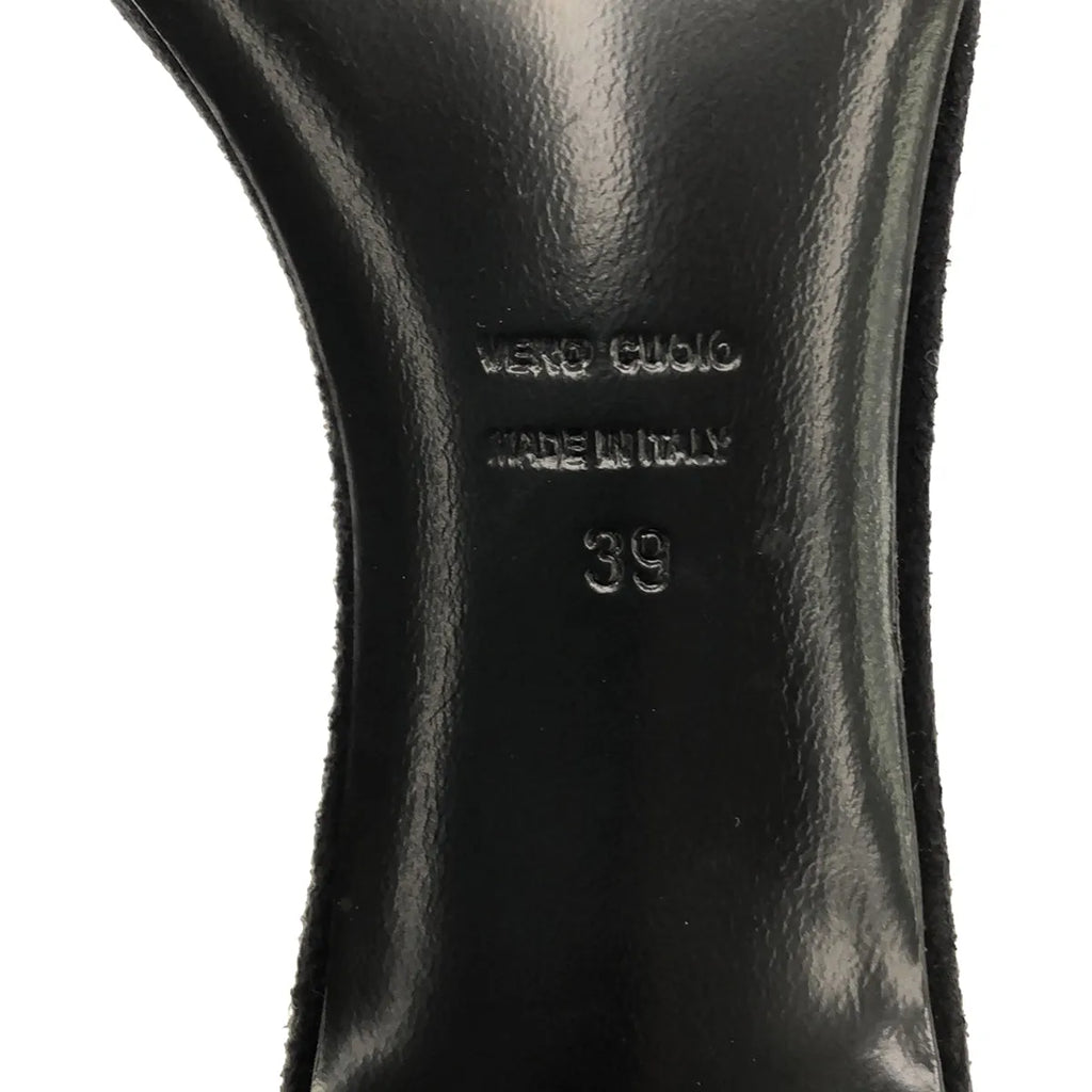 BALDAN / バルダン | スエードストラップサンダル | 39 | ブラック | レディース