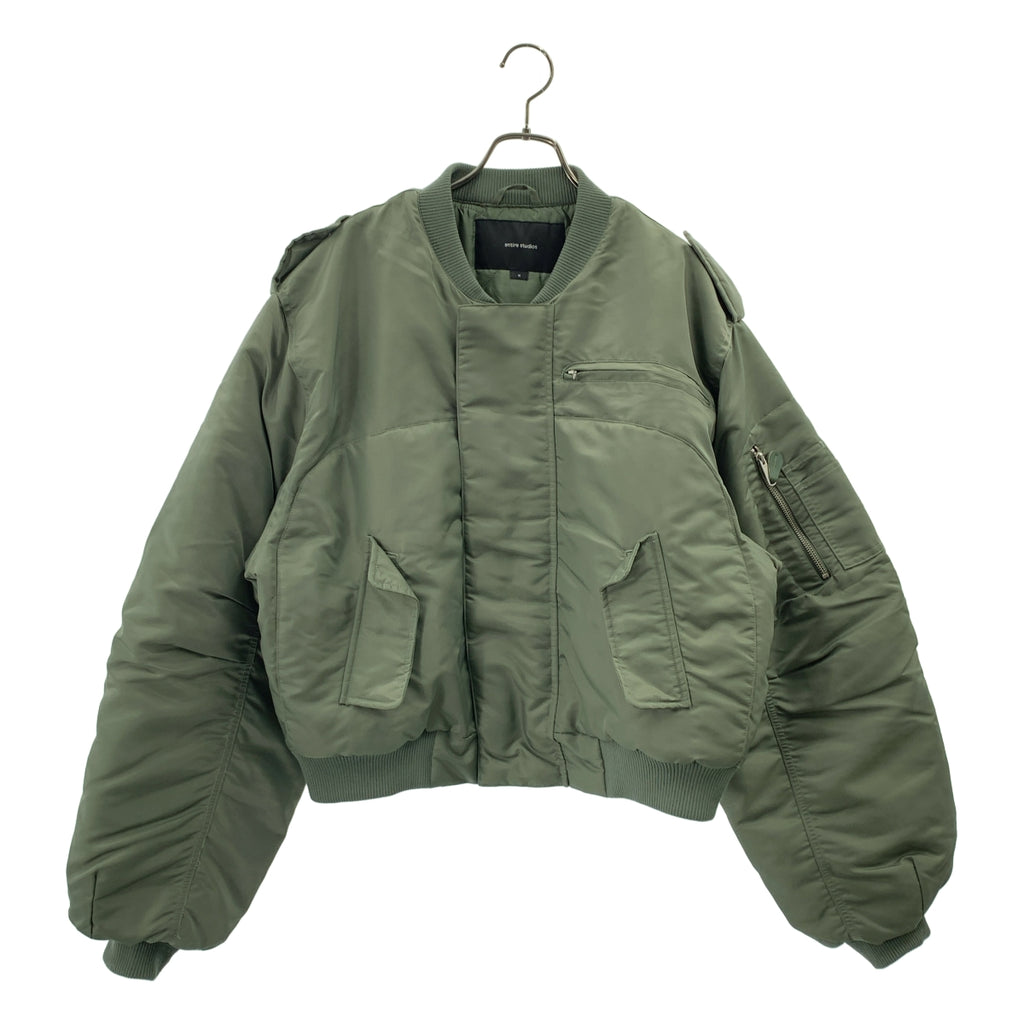entire studios / エンタイアスタジオ | A-2 ミリタリー ボンバージャケット ブルゾン / キルティング総裏地 | M | メンズ