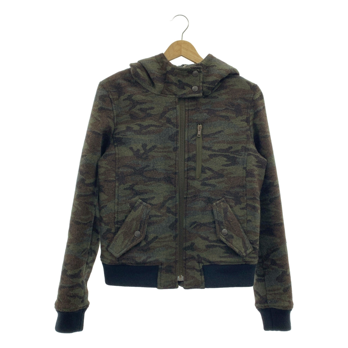 lucien pellat-finet / ルシアンペラフィネ | カモフラ柄 バックスカル