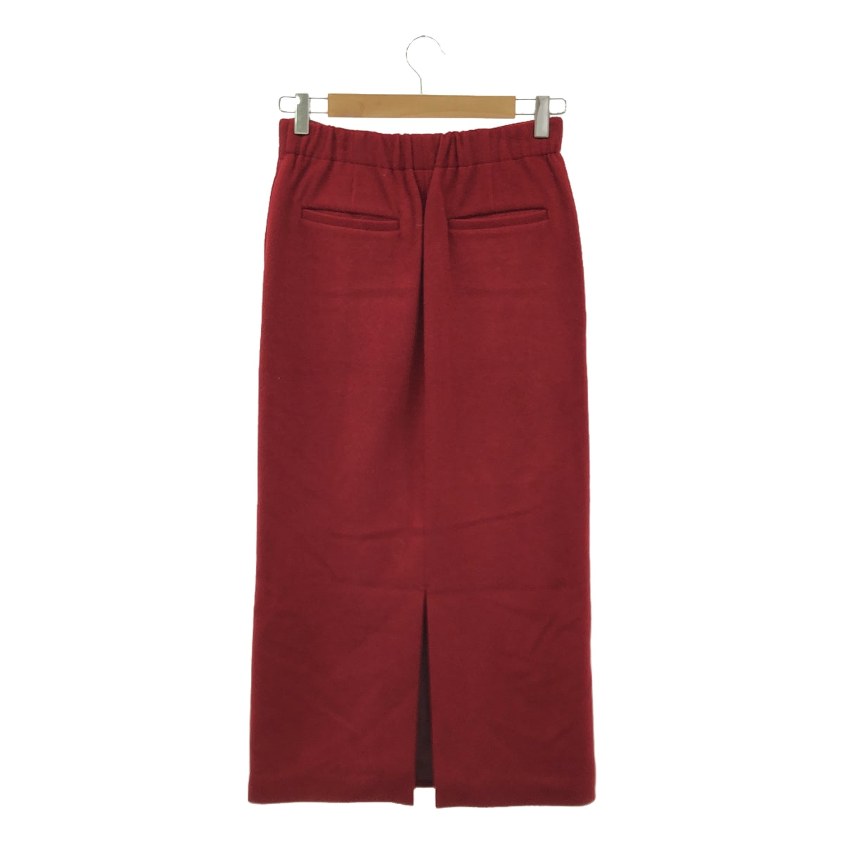 UNION LAUNCH / ユニオンランチ | Ron Herman 別注 ウール スリット スカート | S | レッド | レディース