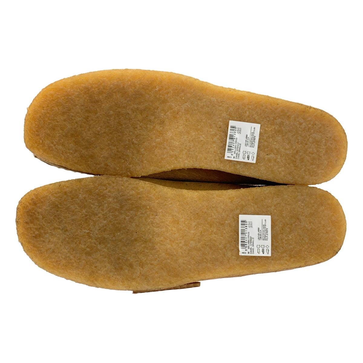 [近新] Clarks | x BEAUTY&amp;YOUTH UNITED ARROWS 特別版 WALLABEE / Wallabee 豬皮鞋 | 尺寸 26 | 米色 | 男款