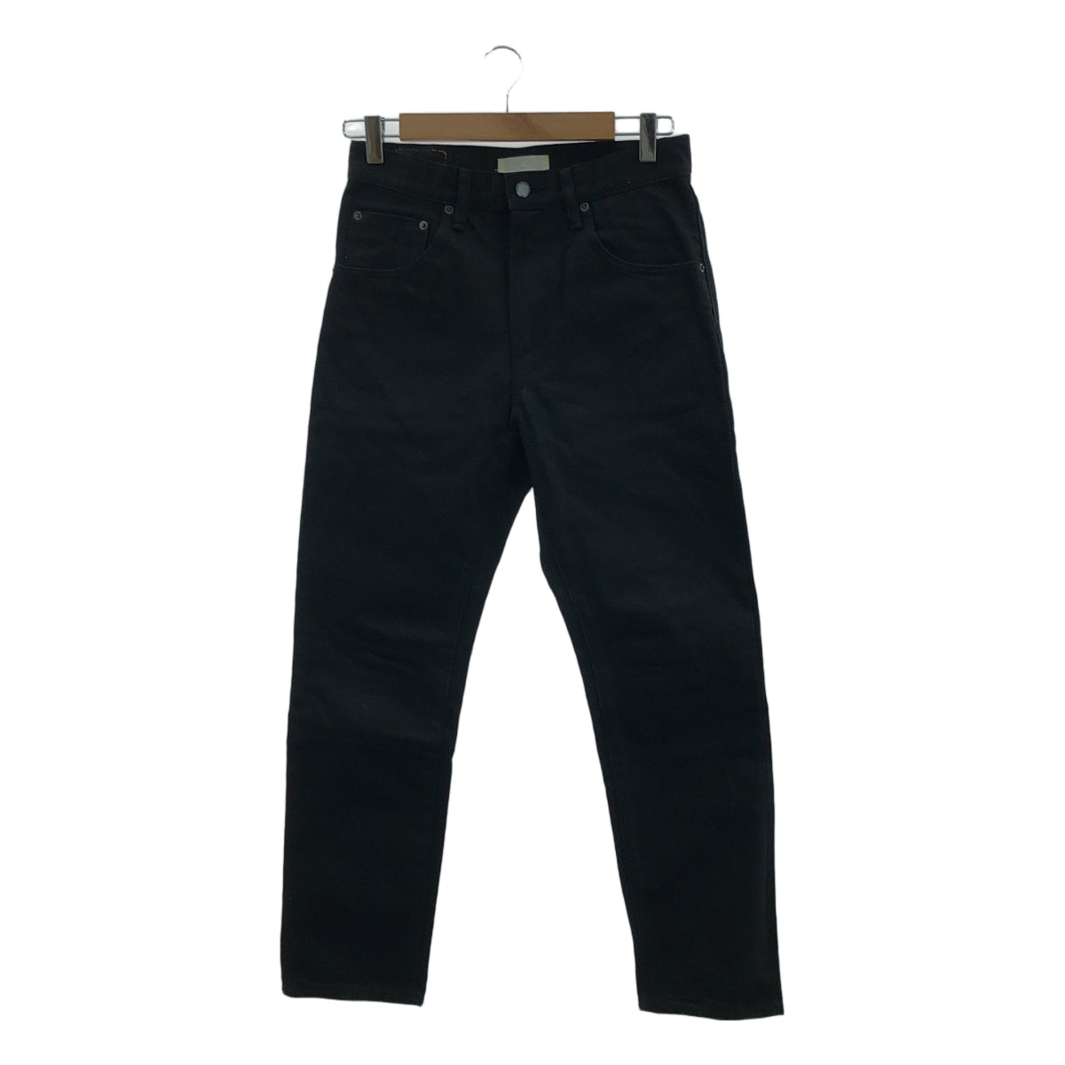 HATSKI / ハツキ | Regular Tapered Denim レギュラー テーパード デニムパンツ | 0 | ブラック | レディース