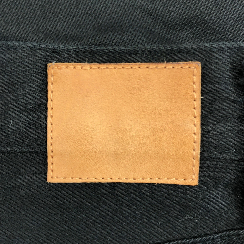 HATSKI / ハツキ | Regular Tapered Denim レギュラー テーパード デニムパンツ | 0 | ブラック | レディース