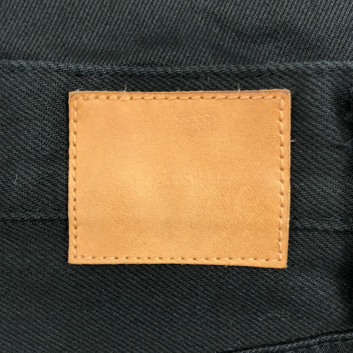 HATSKI / ハツキ | Regular Tapered Denim レギュラー テーパード デニムパンツ | 0 | ブラック | レディース