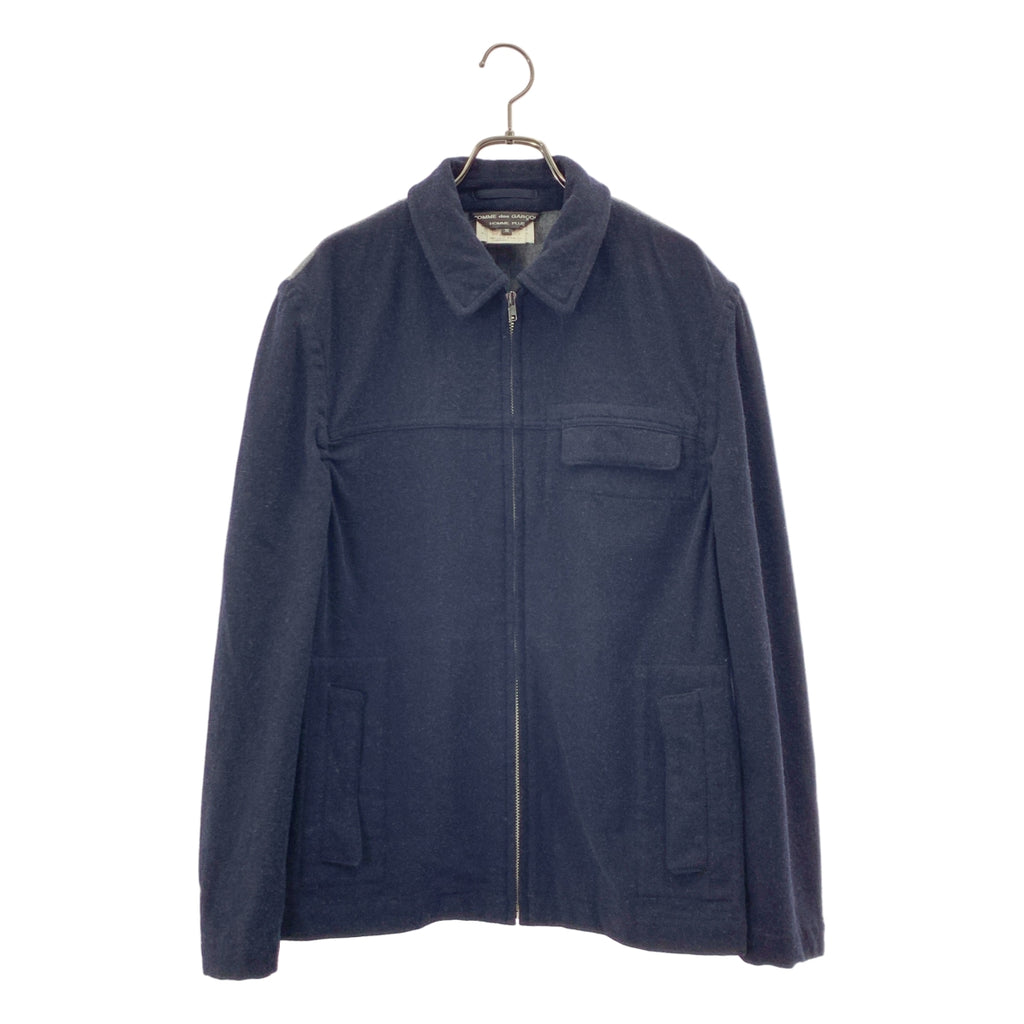 COMME des GARCONS HOMME PLUS / コムデギャルソンオムプリュス | AD1998 | インサイドアウト / ウール ジップ ブルゾン ジャケット | M | メンズ