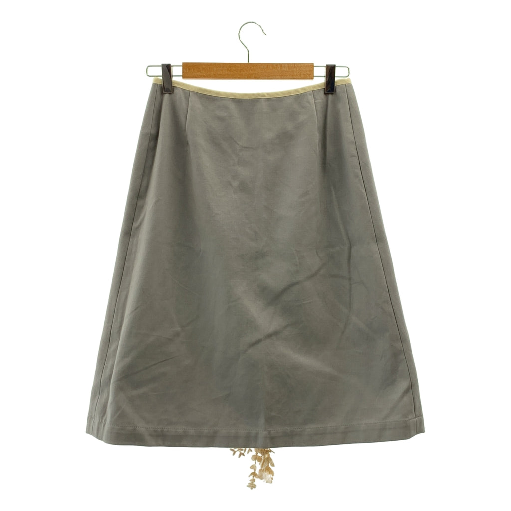 mina perhonen / ミナペルホネン | forest parade / フォレストパレード ラップ スカート | 36 |