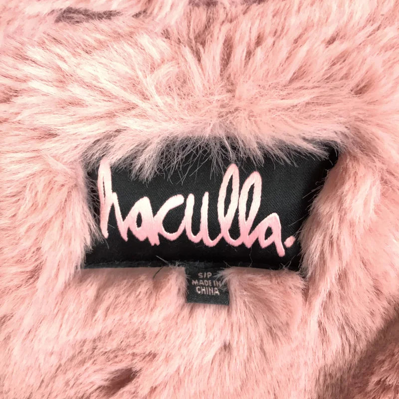 Haculla / ハキュラ | MA-1 ワッペン ファー ジャケット | S | レディース