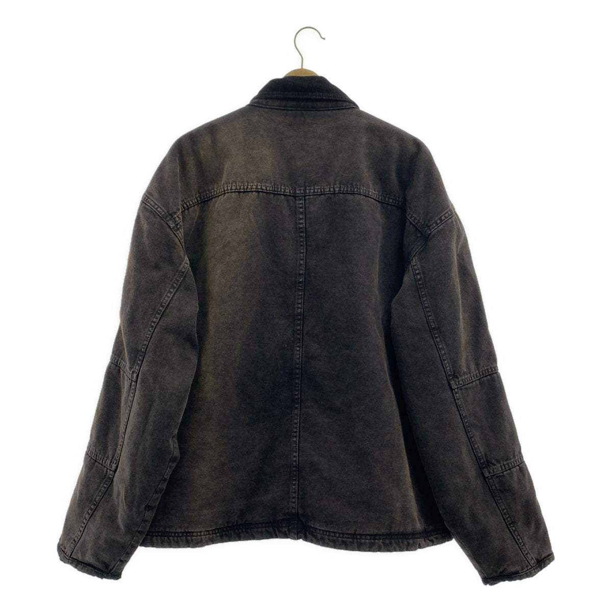 STUSSY / ステューシー | WASHED CANVAS SHOP JACKET ショップ ジャケット | L | メンズ