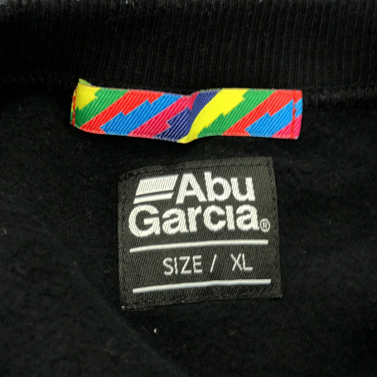 AbuGarcia / アブガルシア | コットン ロゴプリント スウェット | XL | ブラック | メンズ