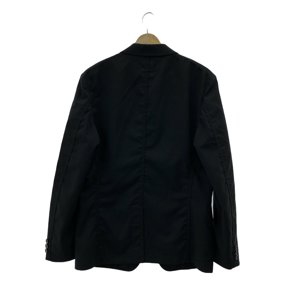 COMME des GARCONS 男士 |羊毛 2B 精裁外套 | S |黑色|男士