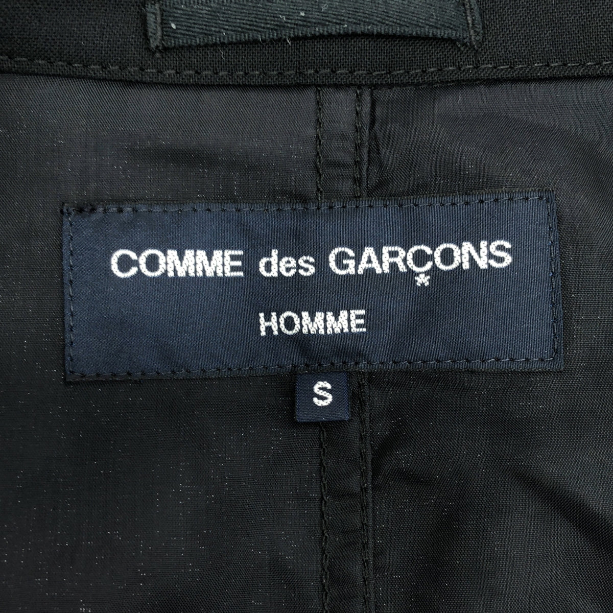 COMME des GARCONS HOMME / コムデギャルソンオム | ウール 2B テーラードジャケット | S | ブラック | メンズ