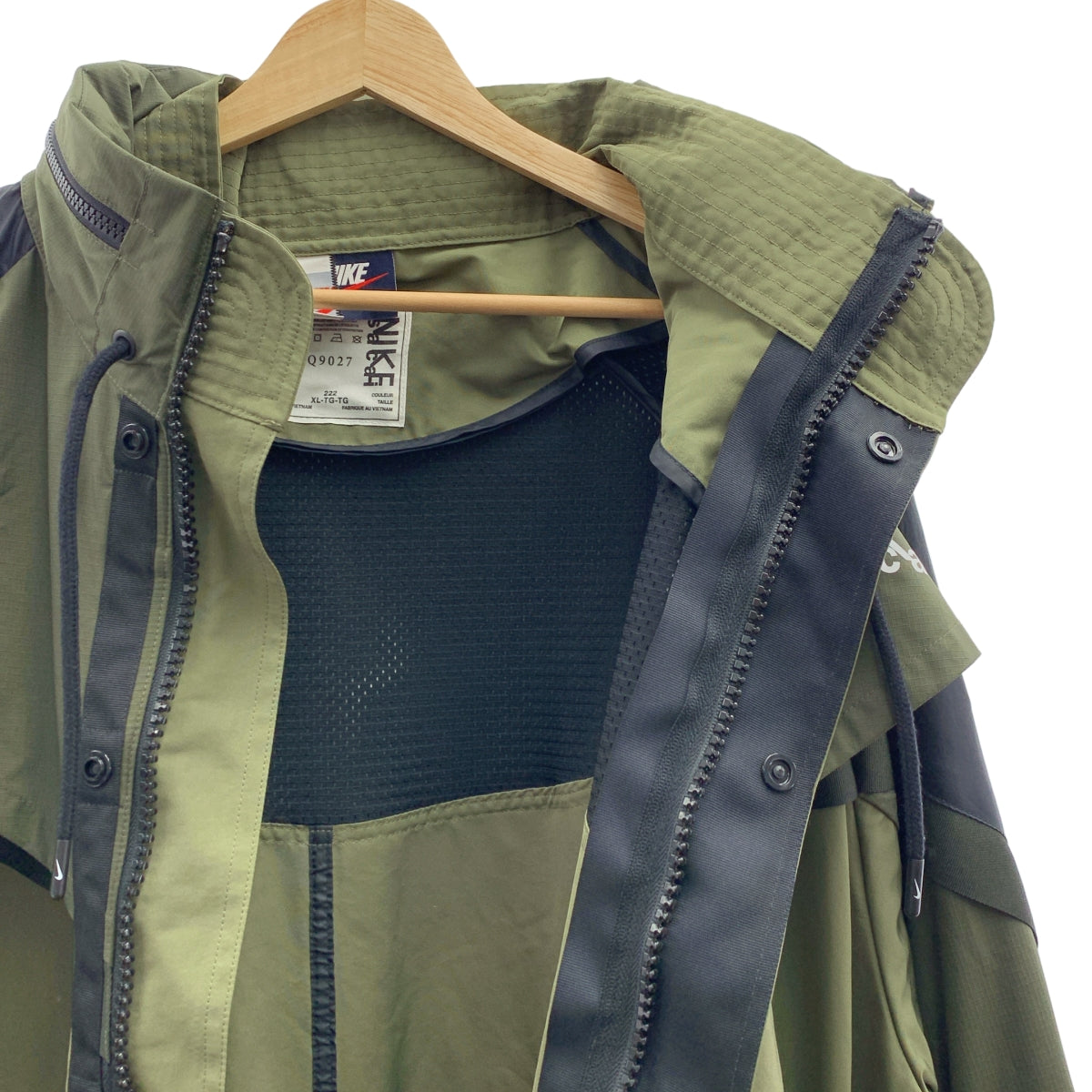 sacai / サカイ | 2022AW | × NIKE / ナイキコラボ TRENCH JACKET