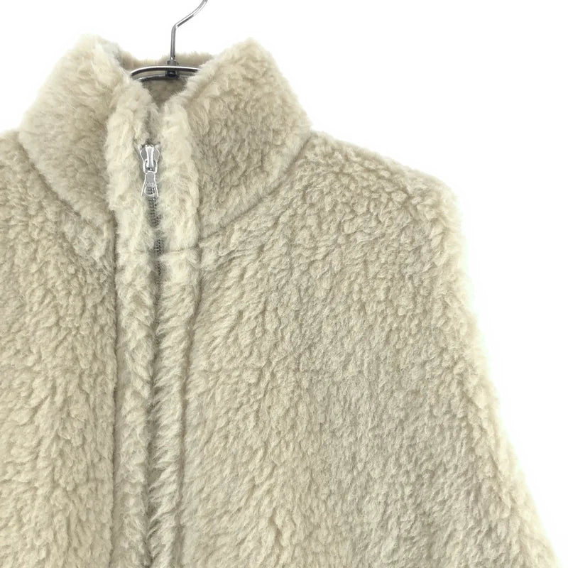 AURALEE / オーラリー | 2021AW | SHETLAND WOOL BOA ZIP VEST / シェットランドウール ボア ジップアップ ベスト | 1 | レディース