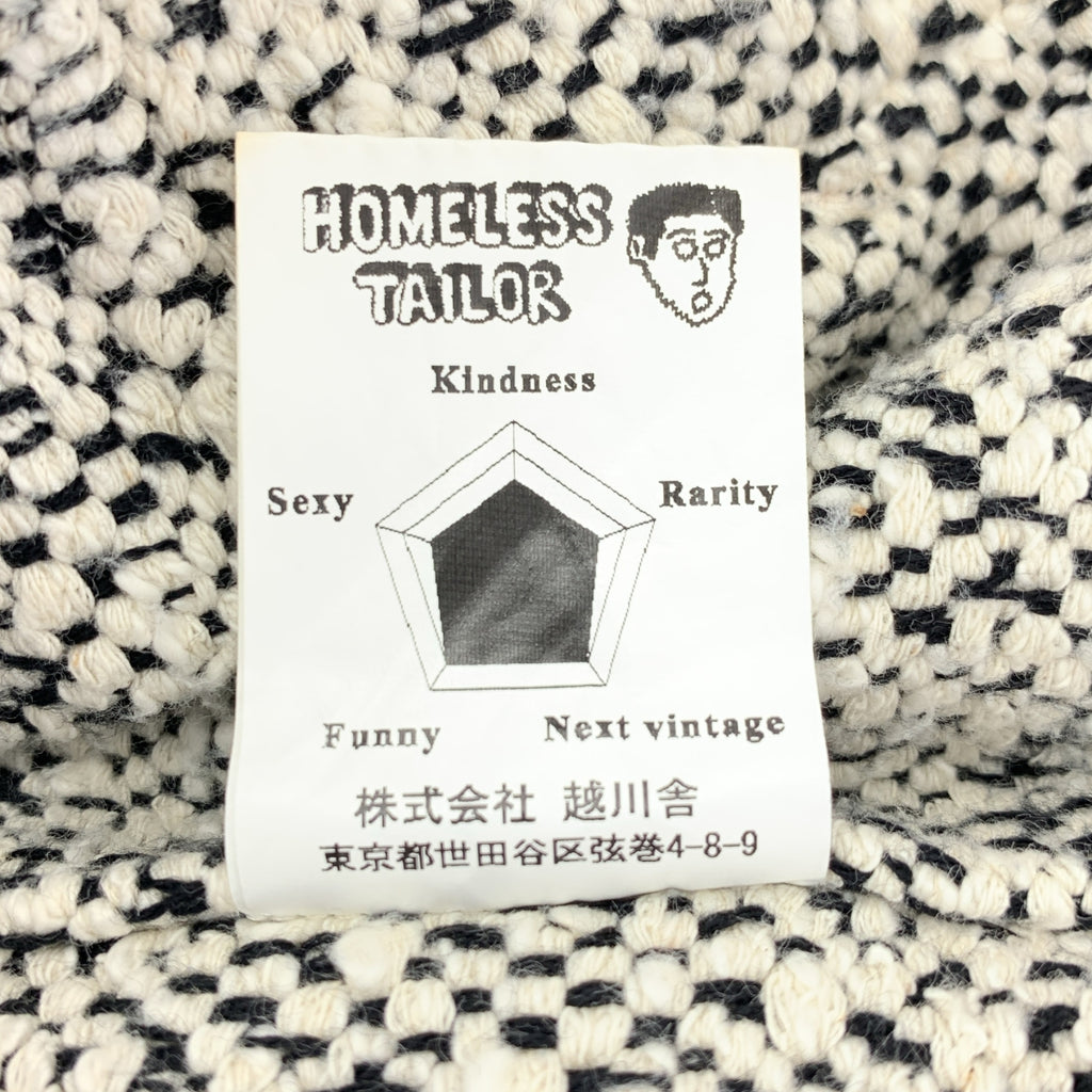 HOMELESS TAILOR / 홈 레스 테일러 | 2022AW | CHECK BARBER VEST 체크 바 바 베스트 | F | 남성