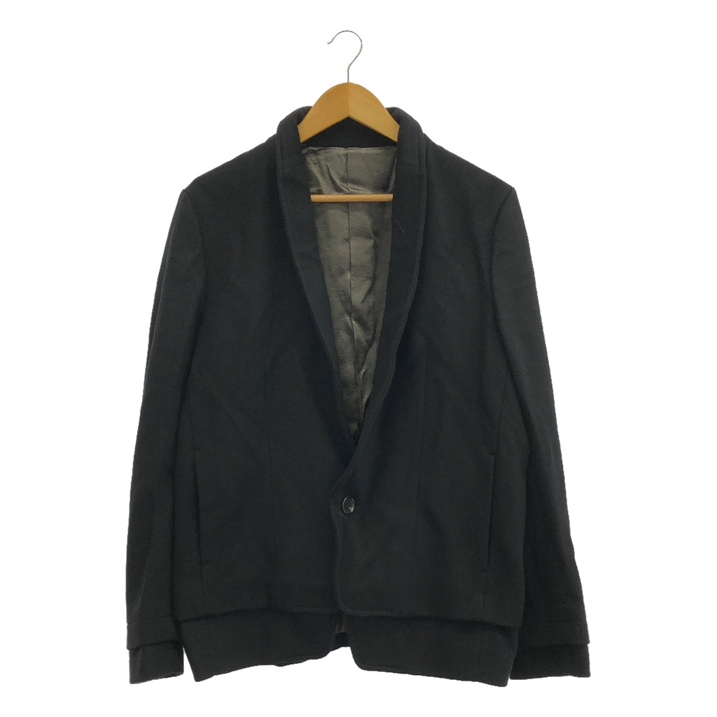【신품】 prasthana / 프라스타나 | 잔향 shawl collar jacket | M | 블랙 | 남성