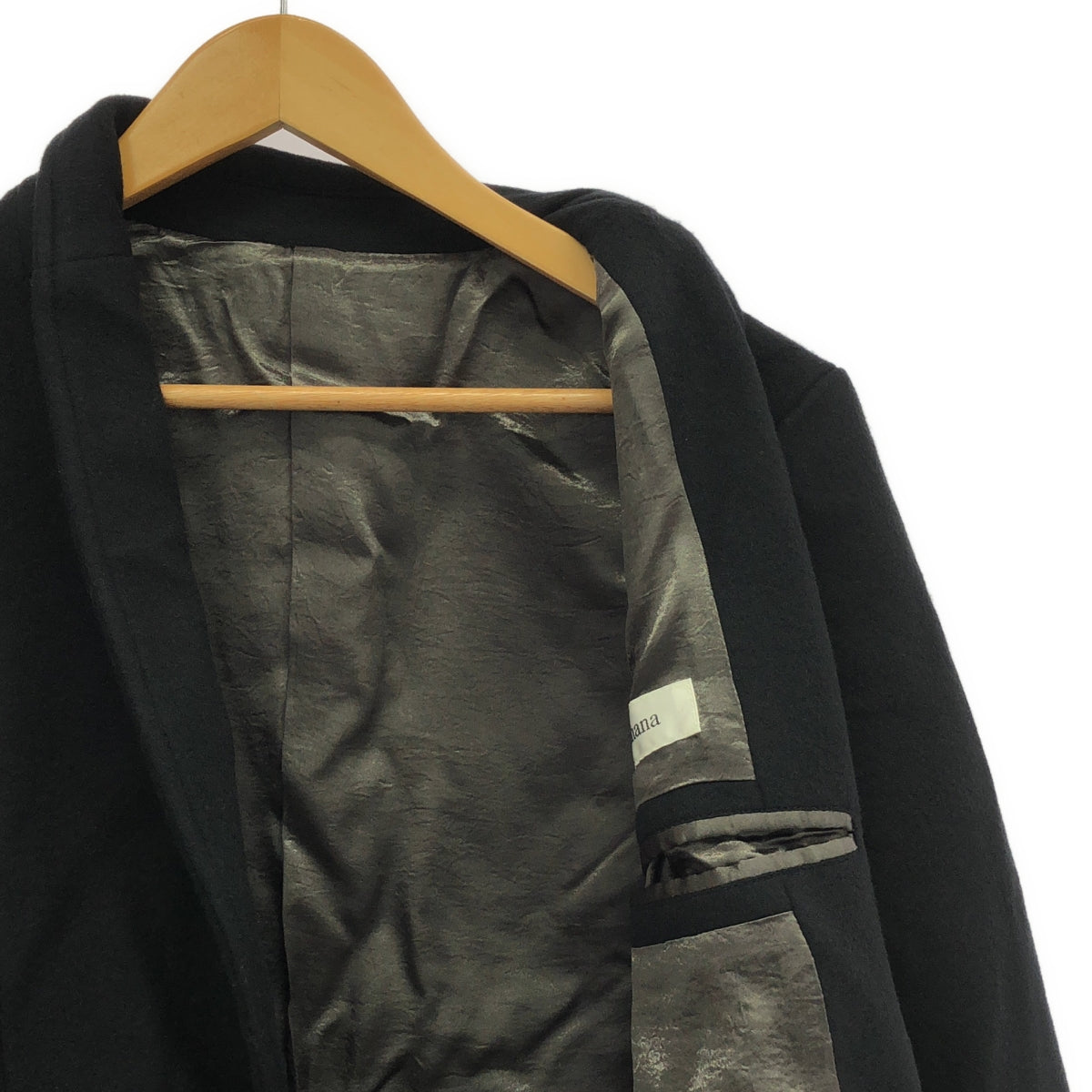 [New] prasthana / Prasthana | Zankyo shawl collar jacket | M | Black | Men's