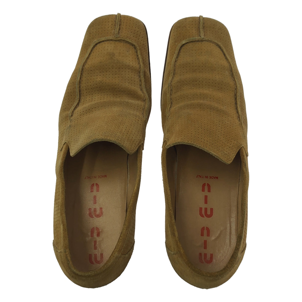 miu miu / ミュウミュウ | スクエアトゥ レザー シューズ | 7 1/2