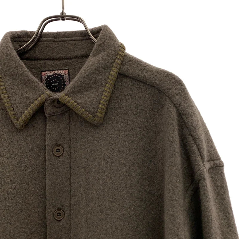 destin / 데스틴 | 울 캐시미어 반다나 셔츠 재킷 | M | 남성