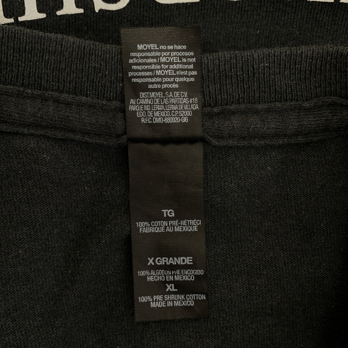 THRIFTY LOOK | Elton John x Nirvana / 棉質復刻剪裁縫製 T 卹 | XL | 男款