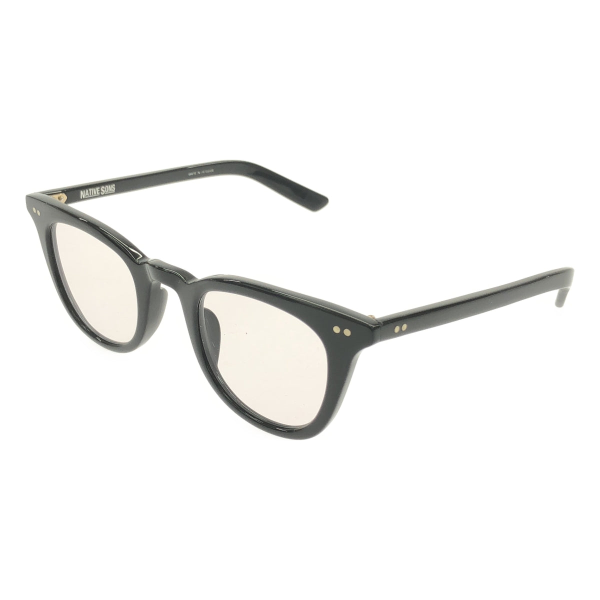 NATIVE SONS / Native Sons | McKowski / PL-032E Eyewear / Unisex | 46.8□26.2 | Black