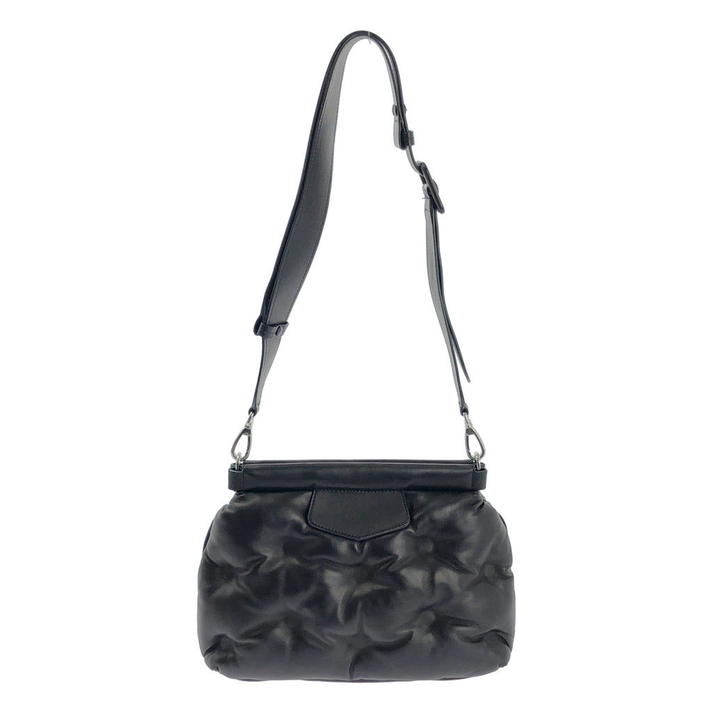【美品】  Maison Margiela / メゾンマルジェラ | 2023SS | Glam Slam / グラムスラム レザー ショルダーバッグ | UNI | ブラック | レディース