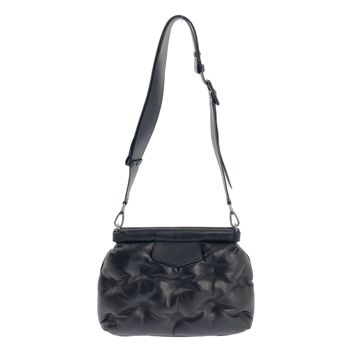 【美品】  Maison Margiela / メゾンマルジェラ | 2023SS | Glam Slam / グラムスラム レザー ショルダーバッグ | UNI | ブラック | レディース