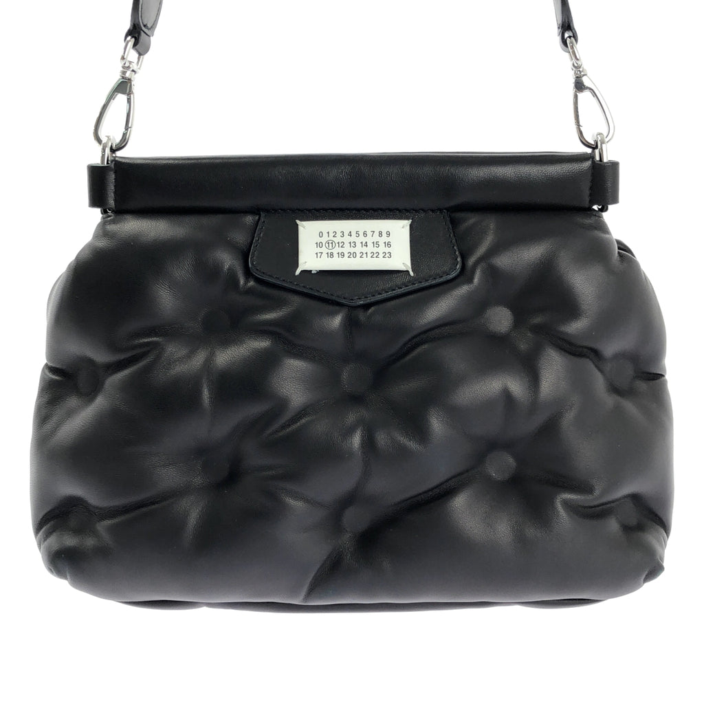 【美品】  Maison Margiela / メゾンマルジェラ | 2023SS | Glam Slam / グラムスラム レザー ショルダーバッグ | UNI | ブラック | レディース
