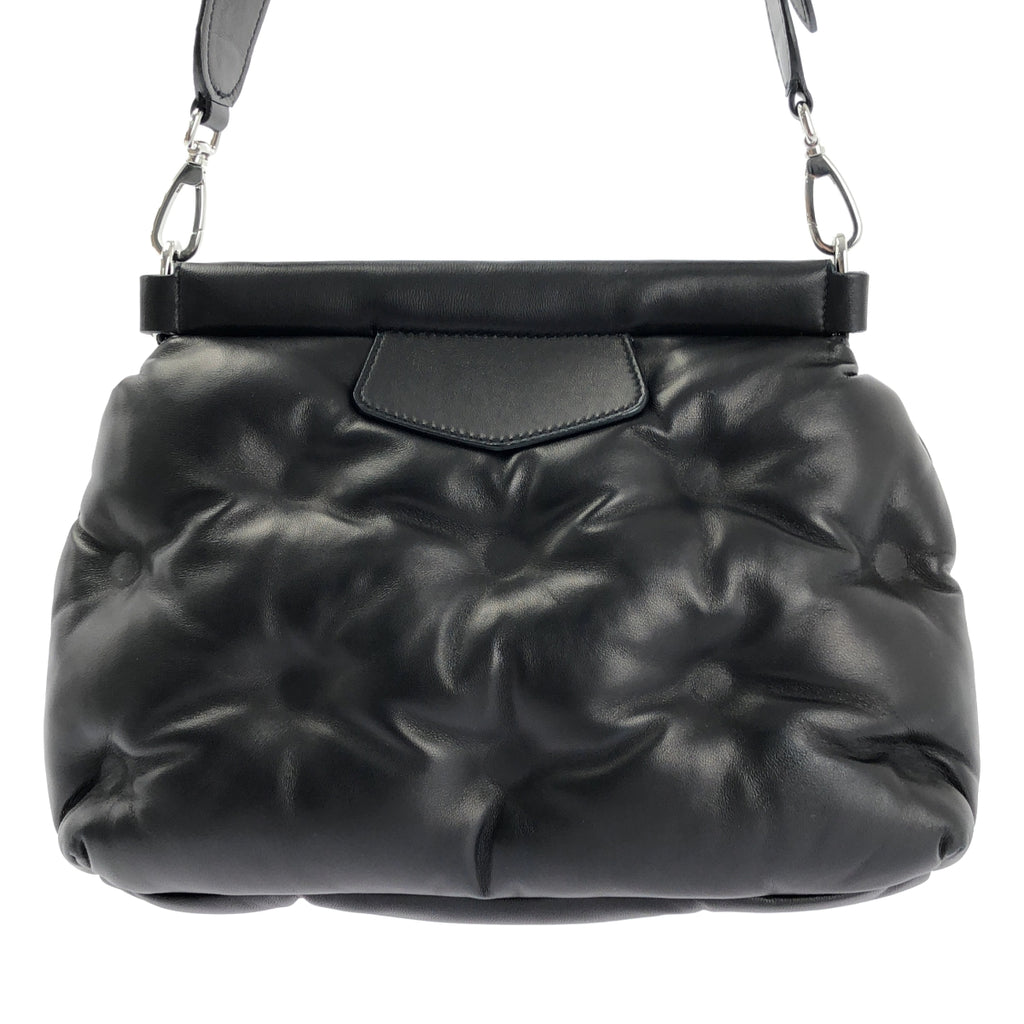 【美品】  Maison Margiela / メゾンマルジェラ | 2023SS | Glam Slam / グラムスラム レザー ショルダーバッグ | UNI | ブラック | レディース