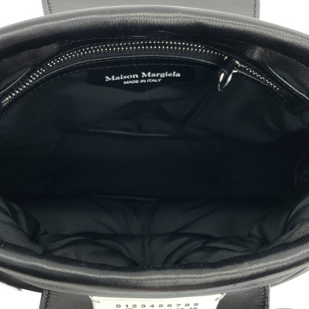 【美品】  Maison Margiela / メゾンマルジェラ | 2023SS | Glam Slam / グラムスラム レザー ショルダーバッグ | UNI | ブラック | レディース