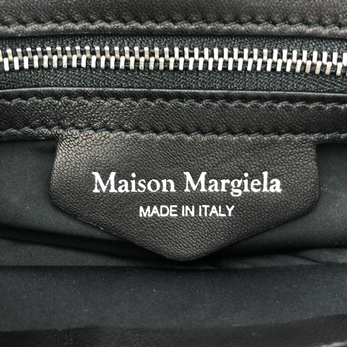 【美品】  Maison Margiela / メゾンマルジェラ | 2023SS | Glam Slam / グラムスラム レザー ショルダーバッグ | UNI | ブラック | レディース