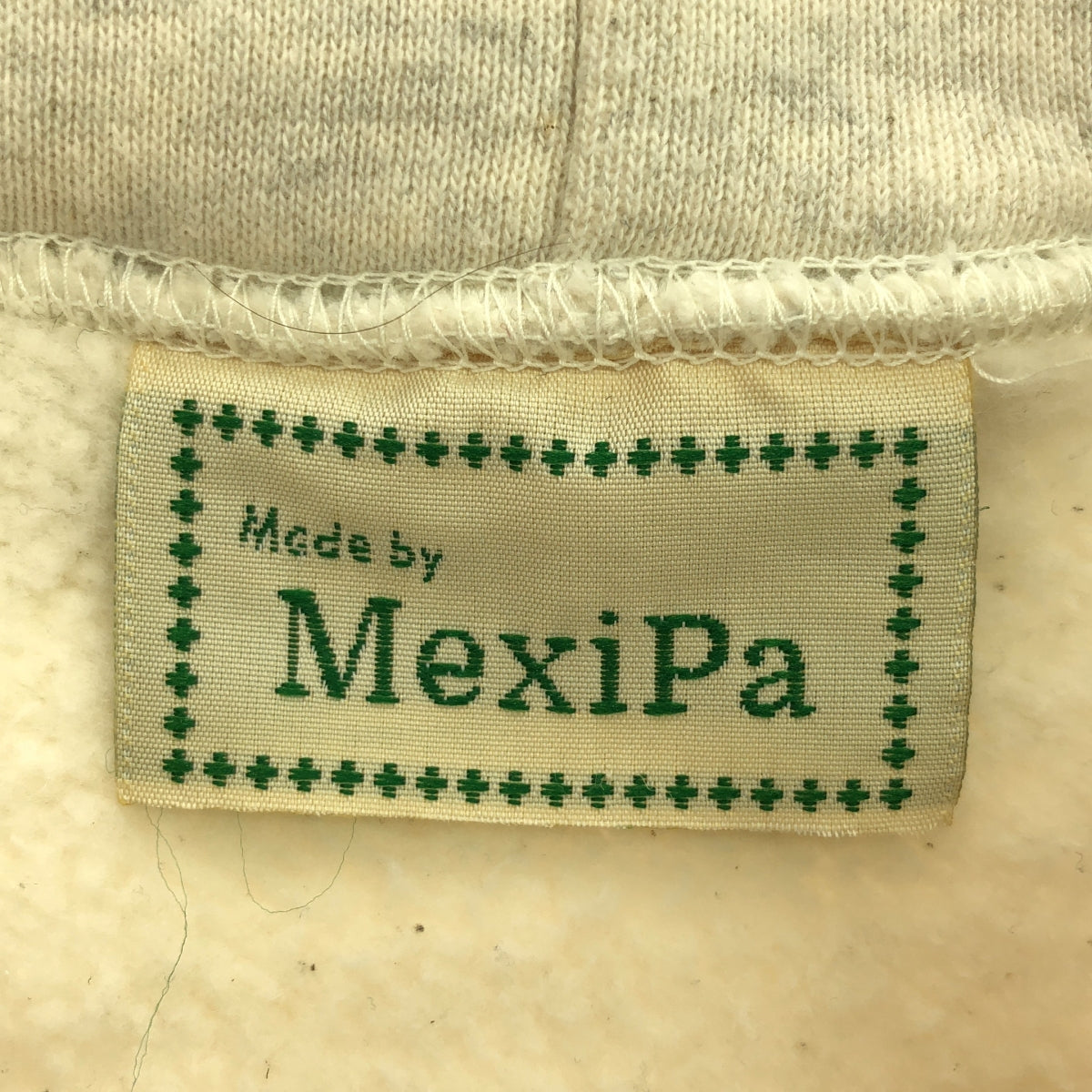 MexiPa / Mekipa | Sweat Mexican Parker | S | Ivory/Gray | Men's