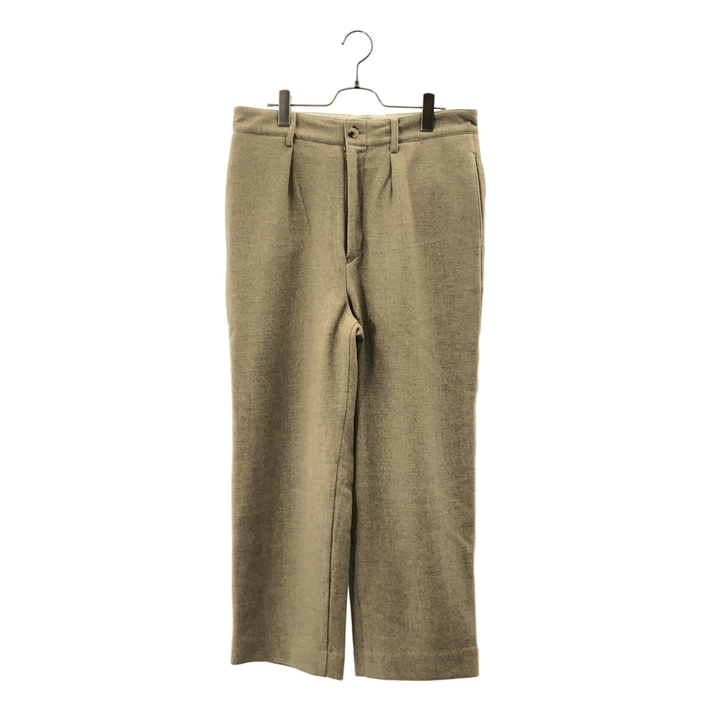 Nahyat / 나야트 | 메리노 울 턱 와이드 팬츠 | 4 | 남성