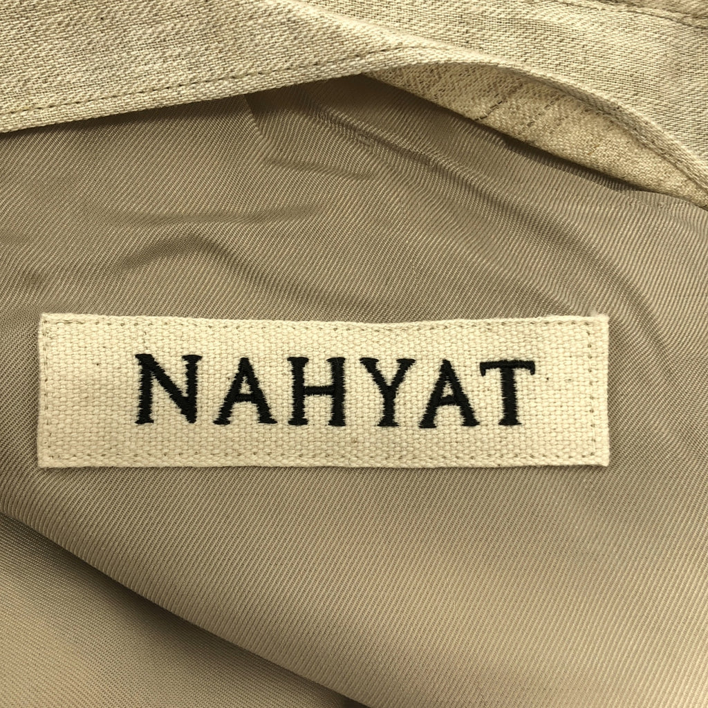 Nahyat / 나야트 | 메리노 울 턱 와이드 팬츠 | 4 | 남성