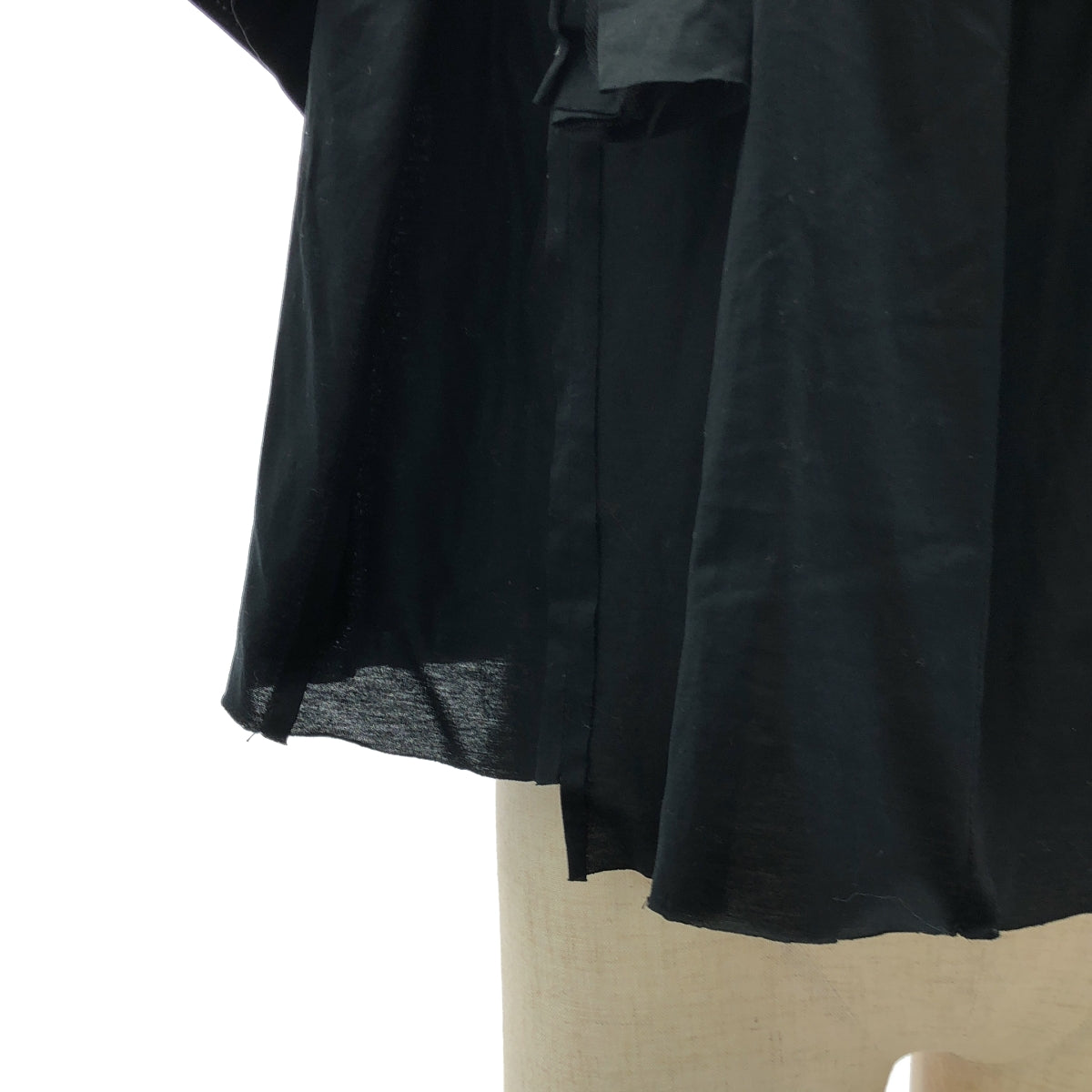 tao COMME des GARCONS / タオコムデギャルソン | 2010SS | リボン装飾 変形 ブラウス カットソー | M |