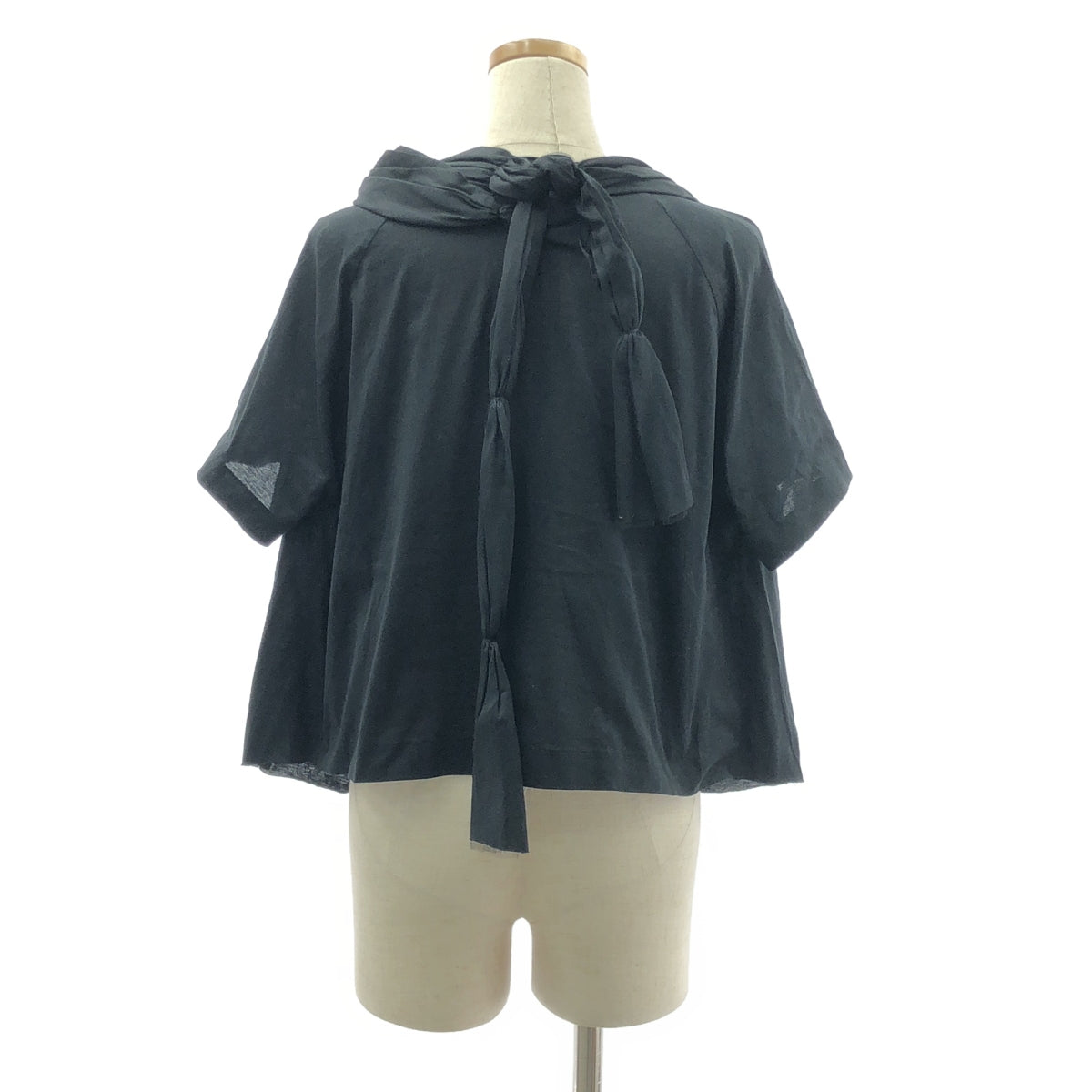 tao COMME des GARCONS / タオコムデギャルソン | 2010SS | リボン装飾 変形 ブラウス カットソー | M |