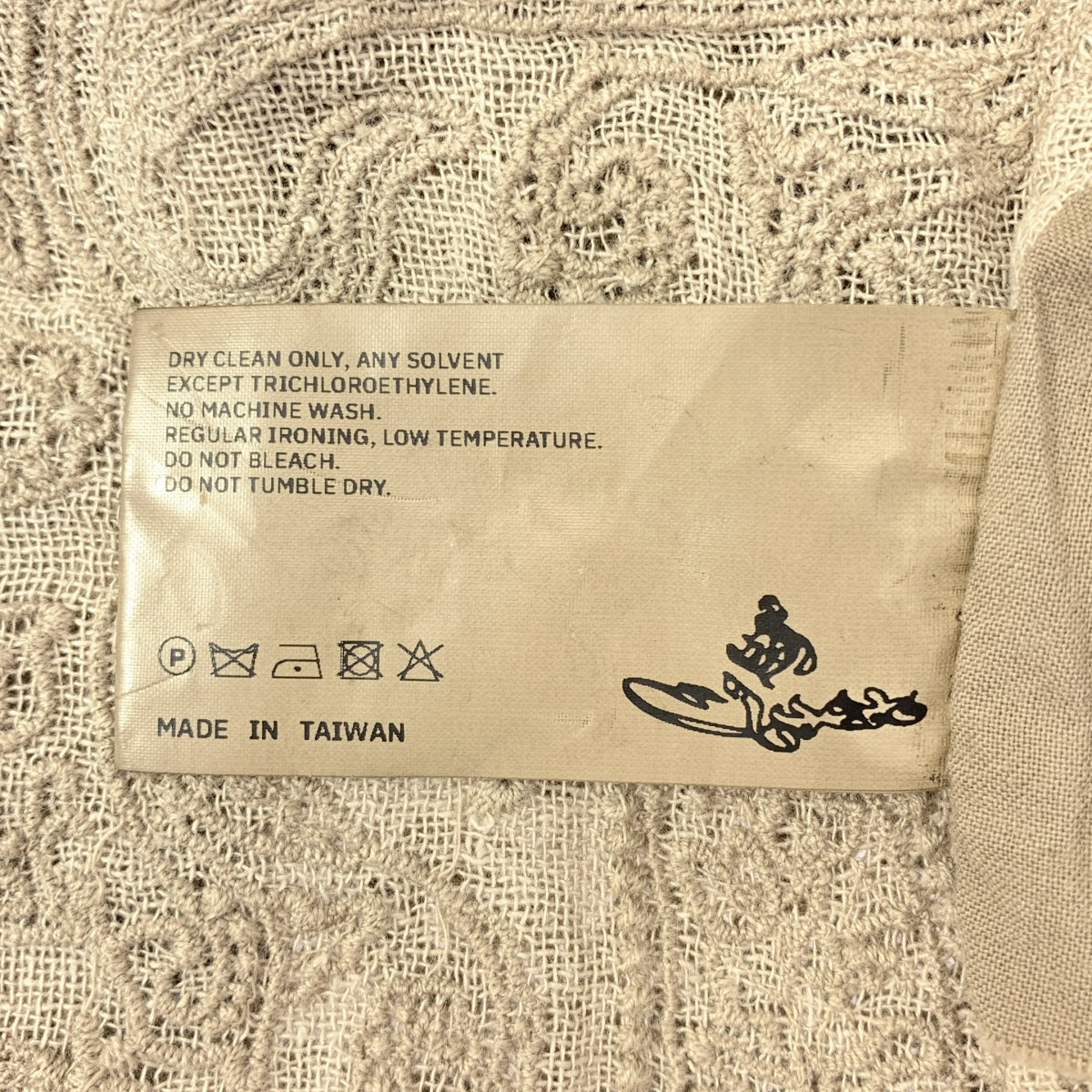 Professor.E / プロフェッサーイー | エンブロイダリー メタルボタン オープンカラー シャツ | 46 | メンズ