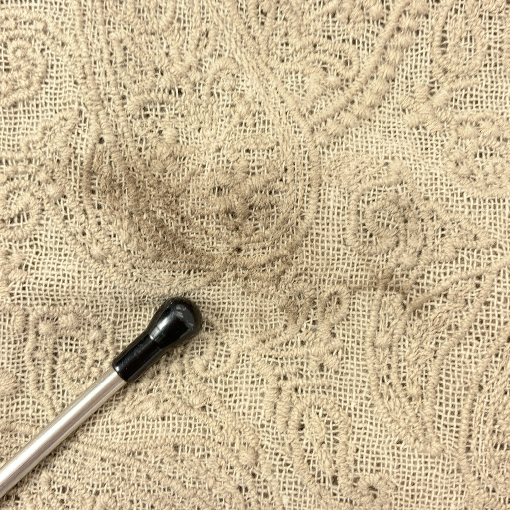 Professor.E / プロフェッサーイー | エンブロイダリー メタルボタン オープンカラー シャツ | 46 | メンズ